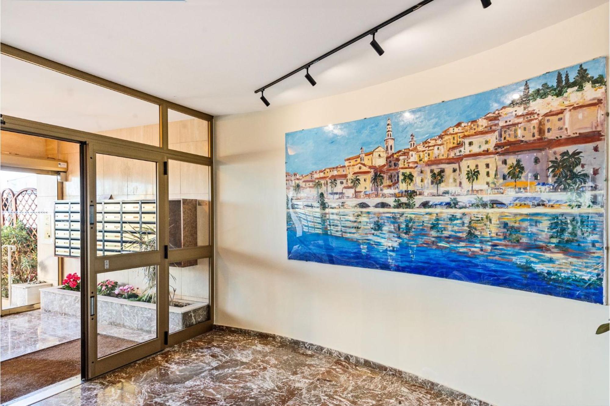 'Le Berkeley' Vue Mer, Centre, Parking Menton Luaran gambar